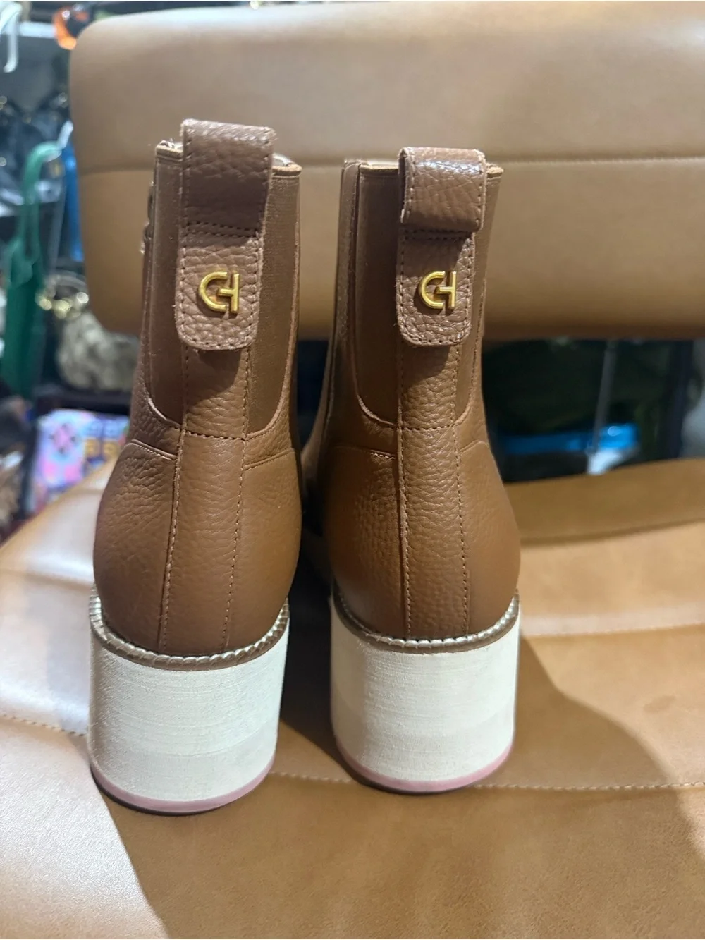 Cole Haan -Zerogrand City in Wedge Boots-in Waterproof Casual Style 10